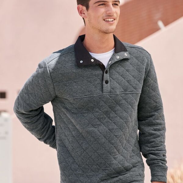 Quilted Snap Pullover Thumbnail