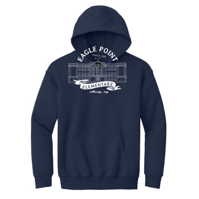 Eagle Point Building - Youth Heavy Blend Hooded Sweatshirt Thumbnail
