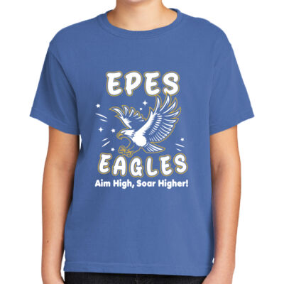 EPES Aim High, Soar Higher  - Youth Heavyweight Ring Spun Tee Thumbnail